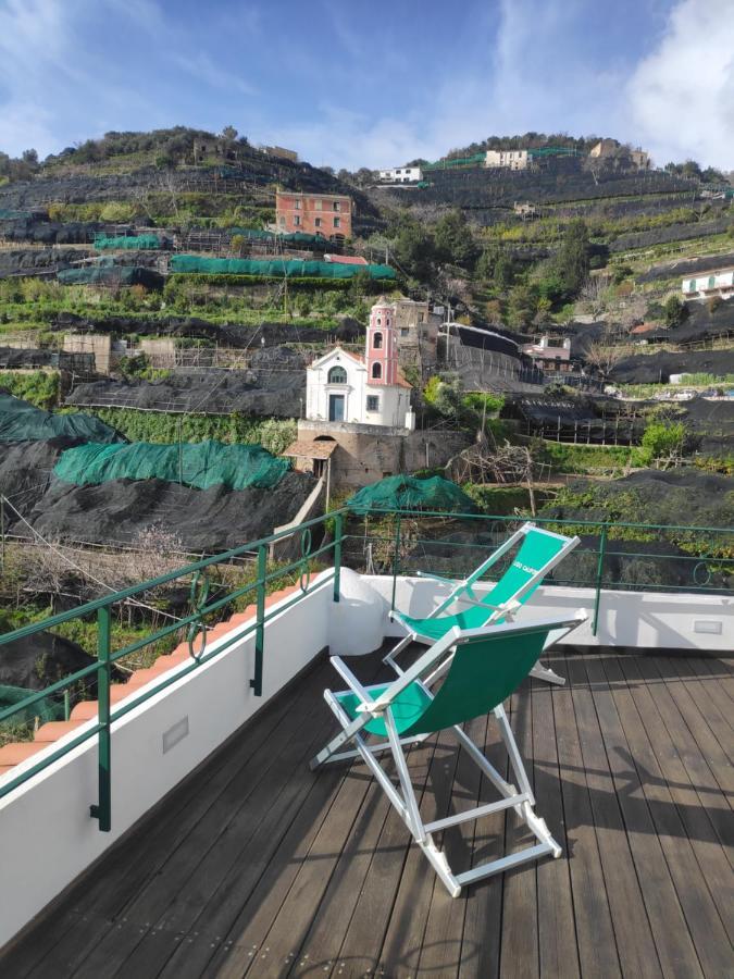 La Casa Sul Monte Lejlighed Minori Eksteriør billede