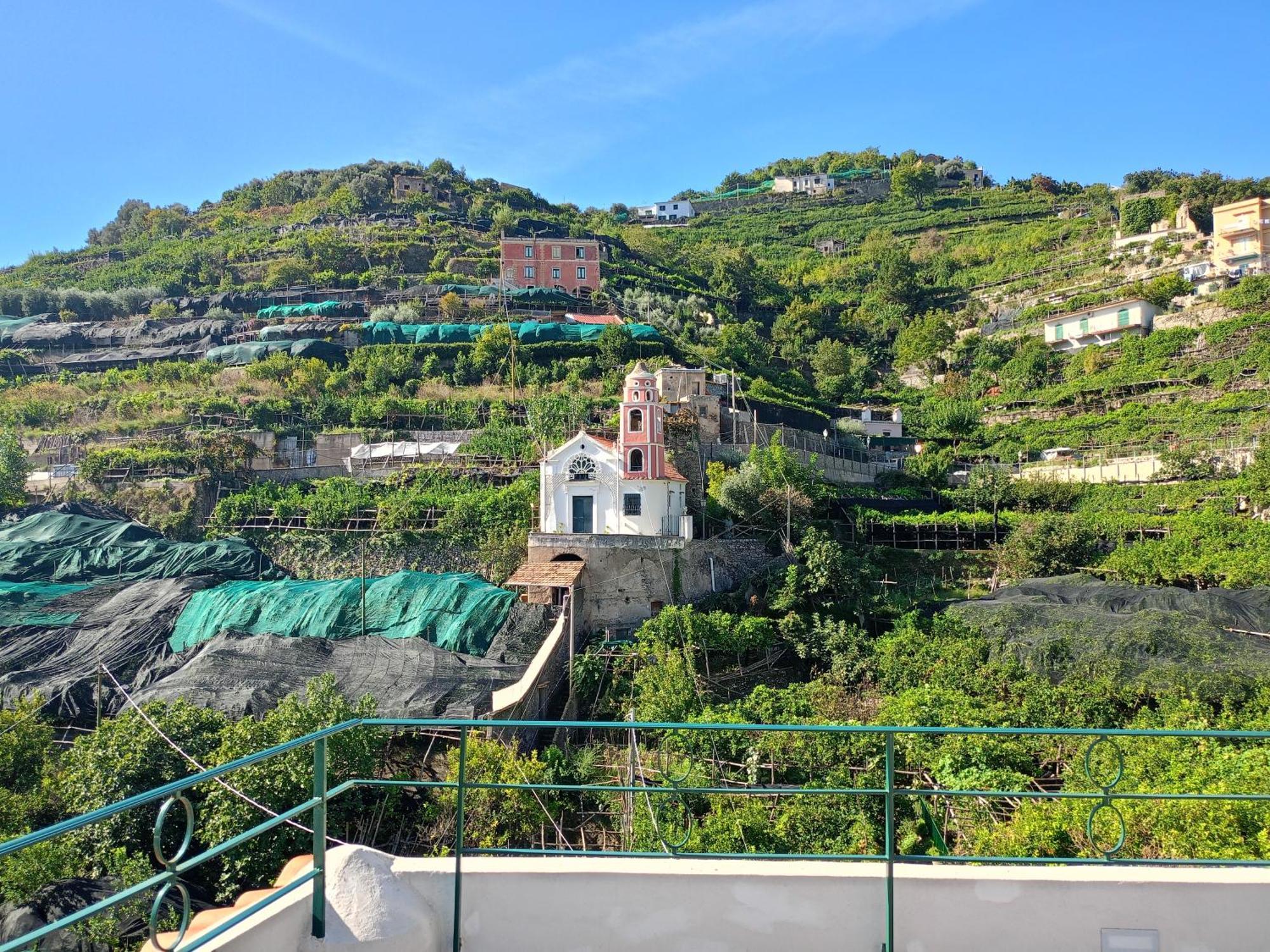 La Casa Sul Monte Lejlighed Minori Eksteriør billede