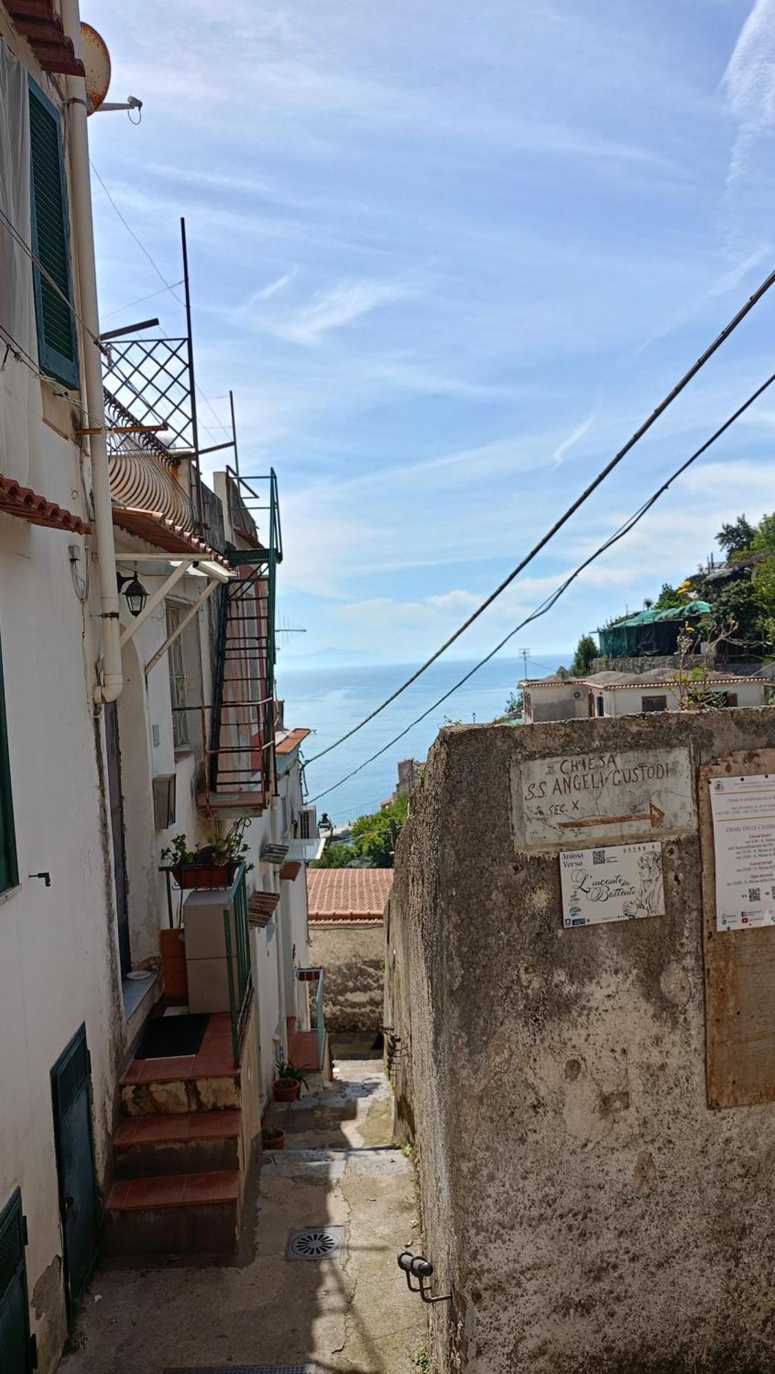 La Casa Sul Monte Lejlighed Minori Eksteriør billede